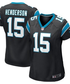 C.j. Henderson Carolina Panthers Womens Game Jersey - Black Nfl