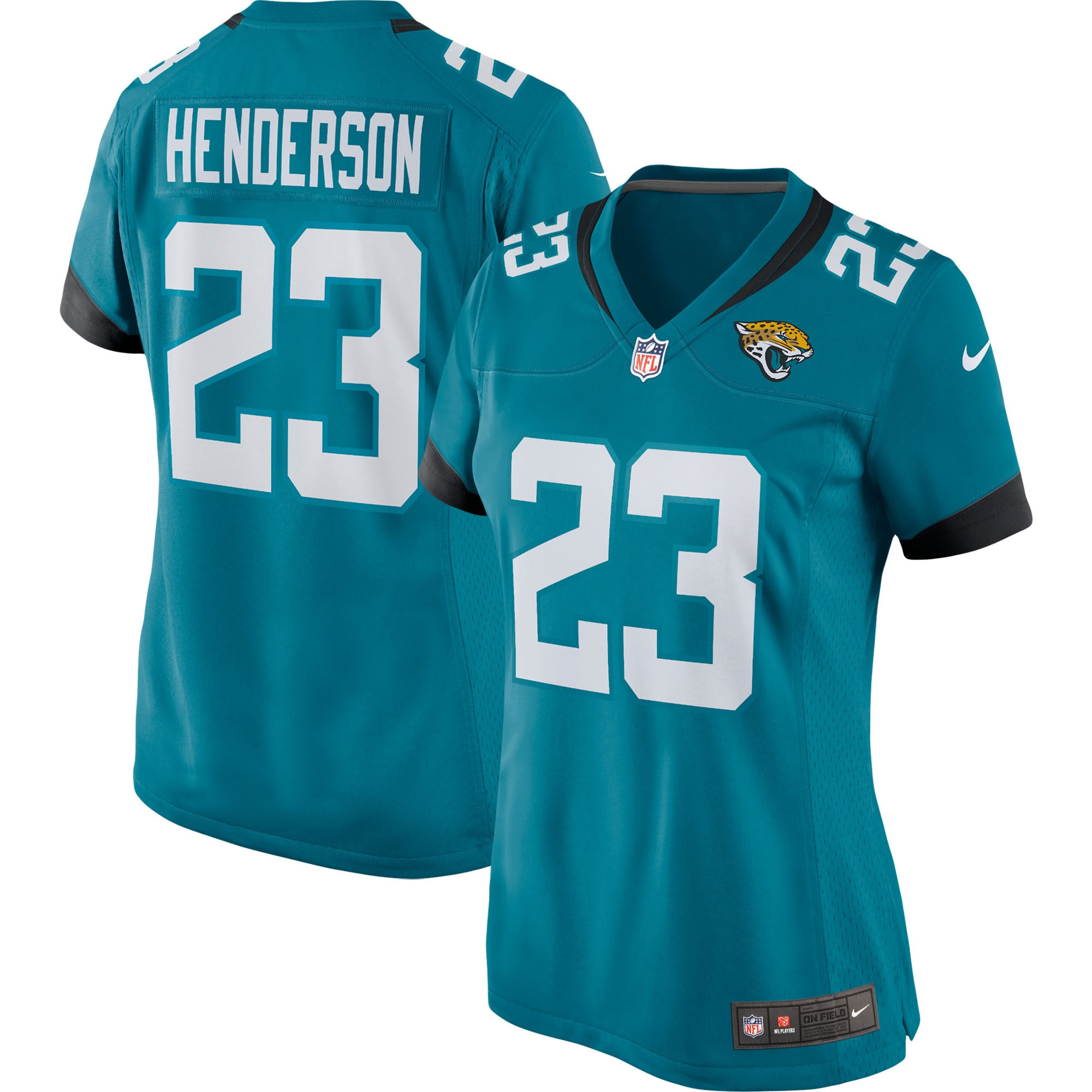 Cj Henderson Jacksonville Jaguars Womens Player Game Team Jersey - Teal Nfl