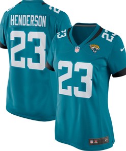 Cj Henderson Jacksonville Jaguars Womens Player Game Team Jersey - Teal Nfl