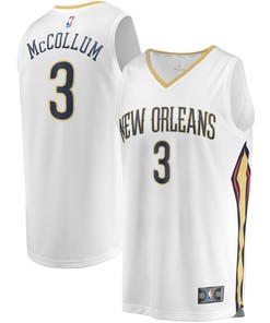 C.j. Mccollum New Orleans Pelicans Fanatics Branded 2021/22 Fast Break Replica Player Jersey White - Association Edition Nba