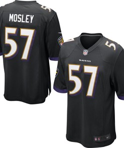 C.j. Mosley Baltimore Ravens Nike Game Jersey - Black