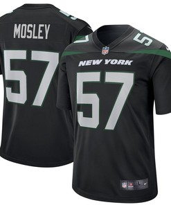 C.j. Mosley New York Jets Nike Game Jersey - Stealth Black