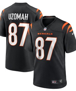 C.j. Uzomah Cincinnati Bengals Game Jersey - Black Nfl