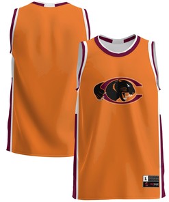 Claflin Panthers Basketball Jersey - Orange Ncaa