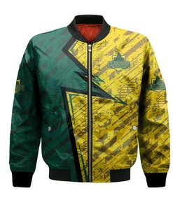 Clarkson Golden Knights Bomber Abstract Pattern Sport- NCAA
