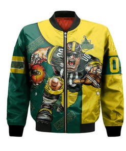 Clarkson Golden Knights Bomber Jacket Football Go On - NCAA