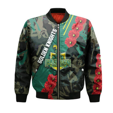 Clarkson Golden Knights Bomber Sport Style Keep Go on- NCAA