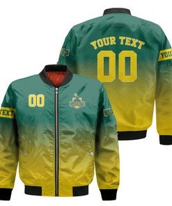 Clarkson Golden Knights Fadded Bomber Jacket - NCAA