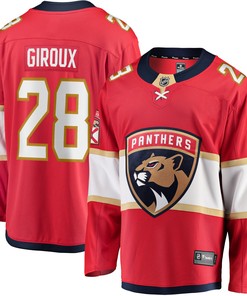 Claude Giroux Florida Panthers Fanatics Branded Home Breakaway Player Jersey - Red Nhl