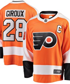 Claude Giroux Philadelphia Flyers Fanatics Branded Home Breakaway Player Jersey - Orange Nhl
