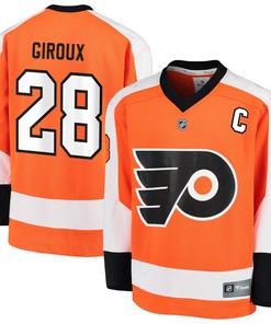 Claude Giroux Philadelphia Flyers Fanatics Branded Replica Player Jersey Orange Nhl