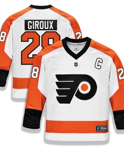 Claude Giroux Philadelphia Flyers Fanatics Branded Replica Player Jersey - White Nhl