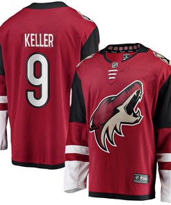 Clayton Keller Arizona Coyotes Fanatics Branded Home Premier Breakaway Player Jersey - Garnet Nhl