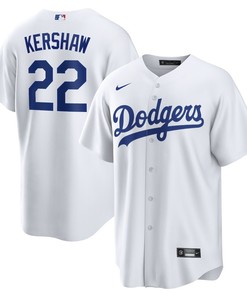 Clayton Kershaw 22 Los Angeles Dodgers Home Men Jersey - White