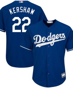 Clayton Kershaw Los Angeles Dodgers Big & Tall Replica Player Jersey - Royal Mlb