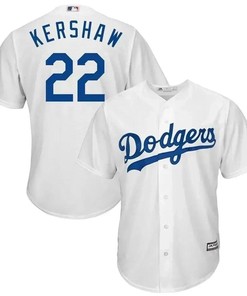 Clayton Kershaw Los Angeles Dodgers Cool Base Player Jersey - White