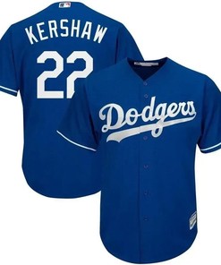 Clayton Kershaw Los Angeles Dodgers Official Cool Base Player Jersey - Royal