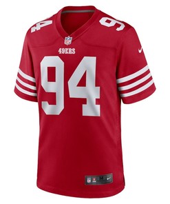 Clelin Ferrell 94 San Francisco 49ers Game Player Jersey - Scarlet