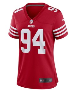 Clelin Ferrell San Francisco 49ers Women's Player Game Jersey - Scarlet