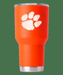 Clemson Orange Tumbler