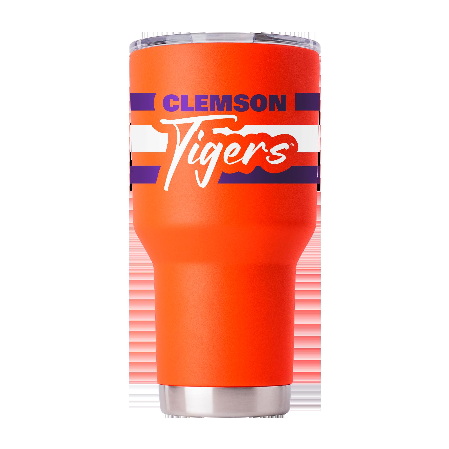 Clemson Script Orange Tumbler - Clemson Script Orange Tumbler Gift for Fan
