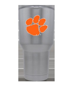 Clemson Stainless Steel Tumbler - Clemson Stainless Steel Tumbler Gift for Fan
