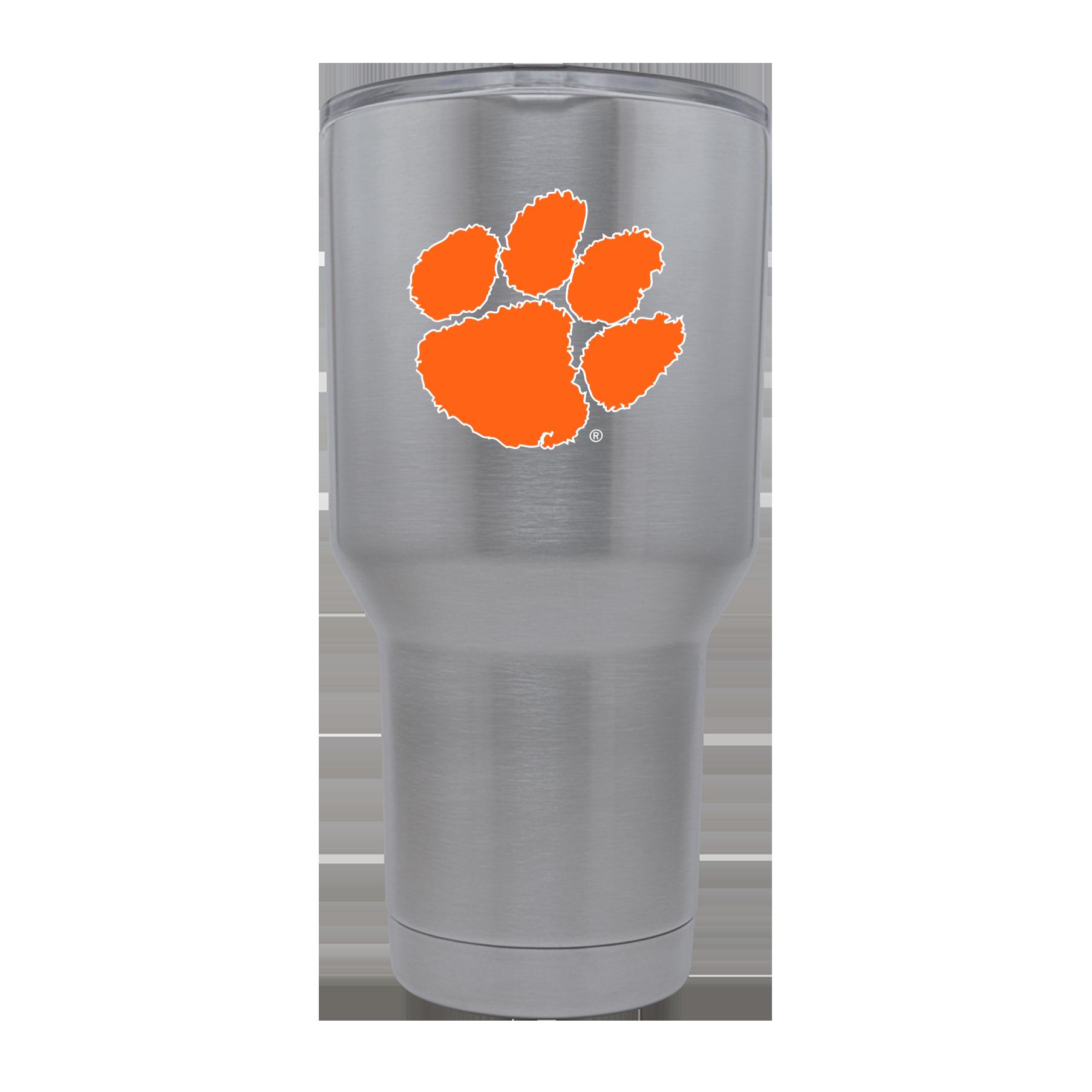 Clemson Stainless Steel Tumbler - Clemson Stainless Steel Tumbler Gift for Fan