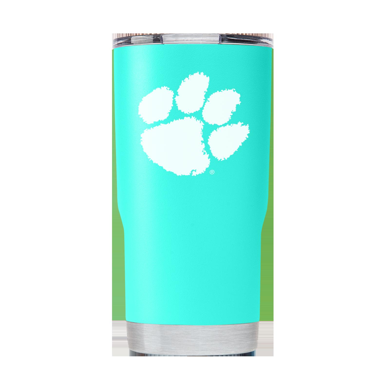 Clemson Teal Tumbler - Clemson Teal Tumbler Gift for Fan