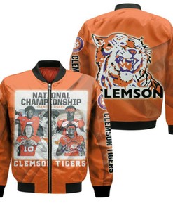 Clemson Tigers 2021 NCAA National Championship The Tiger NFL Gift For Clemson Fans Bomber Jacket