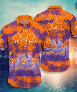 Clemson Tigers Hawaii Shirt - Casual Hawaiian Shirt