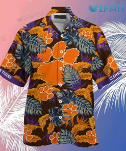 Clemson Tigers Hawaiian Shirt Stress Blessed Obsessed Clemson Gift