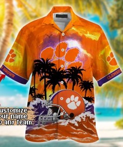 Clemson Tigers NCAA Best Hawaiian Shirt Ever- Customize Any Team Any League