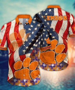 Clemson Tigers NCAA Flower Hawaii Shirt For Fans Ver 10