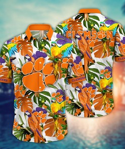 Clemson Tigers NCAA Flower Hawaii Shirt For Fans Ver 11
