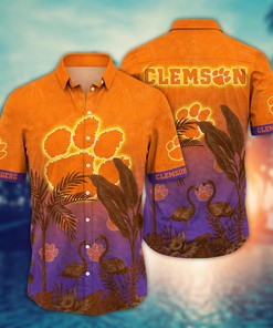 Clemson Tigers NCAA Flower Hawaii Shirt For Fans Ver 13