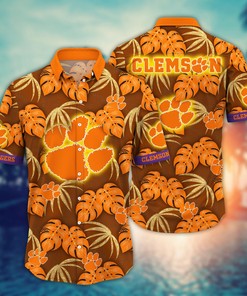 Clemson Tigers NCAA Flower Hawaii Shirt For Fans Ver 34