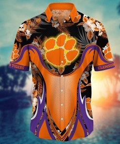 Clemson Tigers NCAA Flower Hawaii Shirt For Fans Ver 35