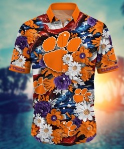 Clemson Tigers NCAA Hawaii Shirt Ver 2