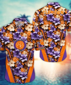 Clemson Tigers NCAA Hawaiian Shirt, Aloha Shirt Ver 2