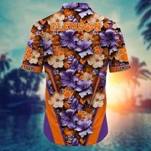 Clemson Tigers NCAA Hawaiian Shirt, Aloha Shirt Ver 2