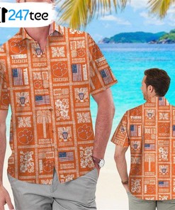Clemson Tigers Summer Commemorative Hawaiian Shirt
