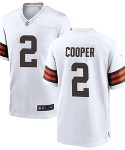 Cleveland Browns Amari Cooper 2 Nfl White Alternate Game Jersey Gift For Browns Fans