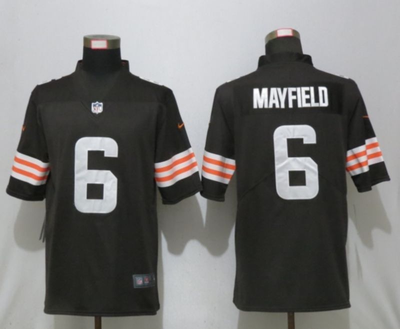 Cleveland Browns Baker Mayfield #6 Nfl 2020 Black Jersey