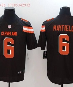 Cleveland Browns Baker Mayfield #6 Nfl 2020 Black Jersey Jersey