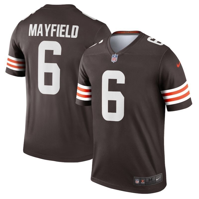 Cleveland Browns Baker Mayfield #6 Nfl 2020 Brown Jersey