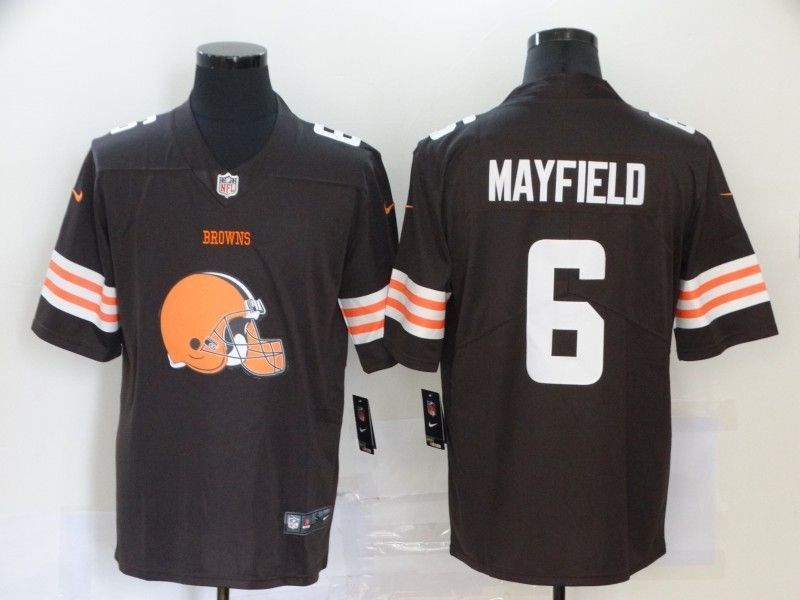 Cleveland Browns Baker Mayfield #6 Nfl 2020 Brown Jersey