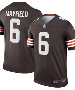 Cleveland Browns Baker Mayfield #6 Nfl 2020 Brown Jersey