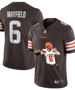 Cleveland Browns Baker Mayfield #6 Nfl 2020 Brown Jersey