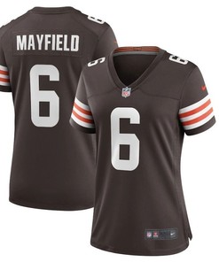 Cleveland Browns Baker Mayfield #6 Nfl 2020 Brown Womens Jersey