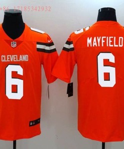 Cleveland Browns Baker Mayfield #6 Nfl 2020 Orange Jersey Jersey